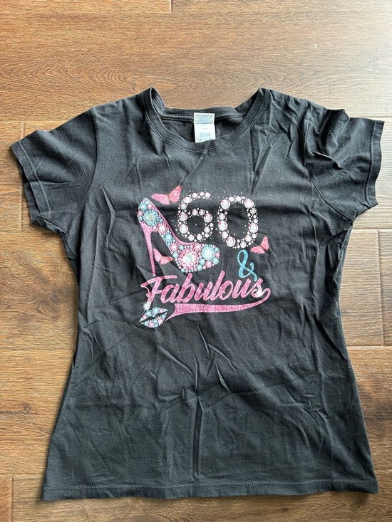 Tops - 60 & Fabulous T-shirt | 60th Birthday Shirt | 60th Birthday